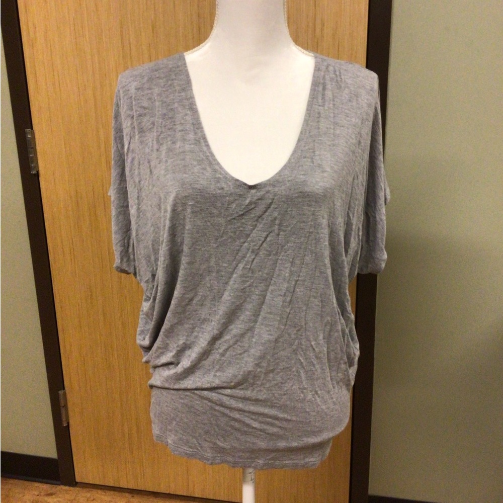 Grey tunic top